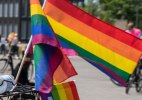 Rainbowflags am Fahrrad